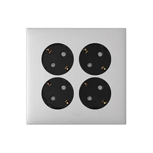 아펠라실버-4구 접지콘센트